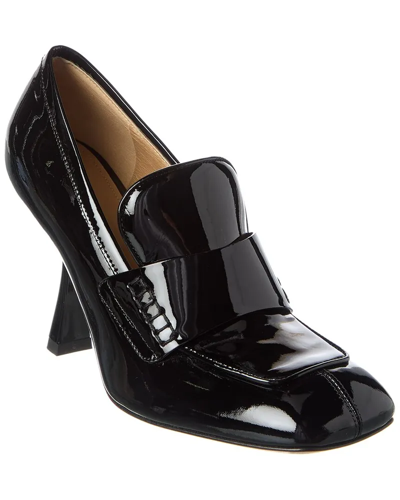 SPORTMAX Paglia Patent Pump Black