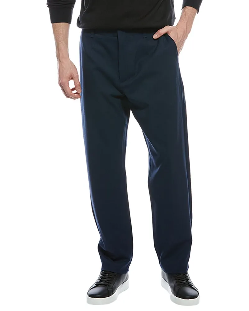 Rag & Bone Shift Wool-Blend Twill Trouser Blue