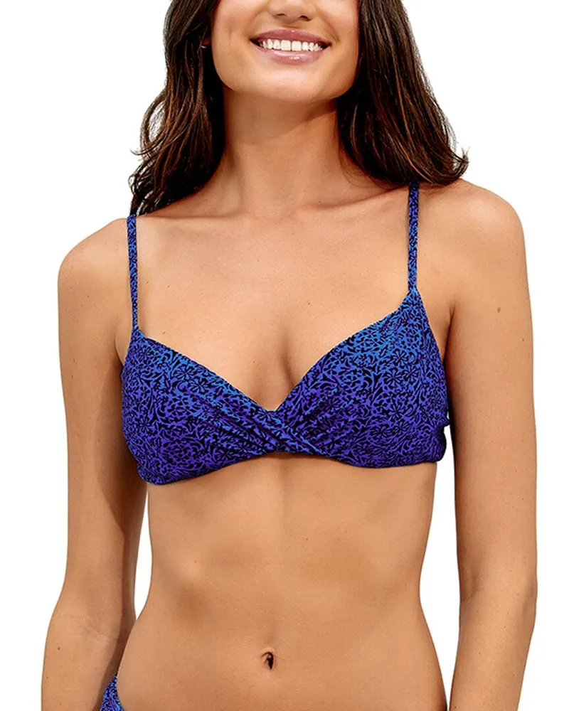 ViX Tita Blue Seve Triangle Top Nocolor
