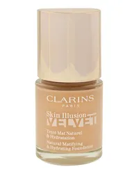 Clarins Women's 1oz 110N Skin Illusion Velvet Natural Mattifying & Hydrating  Foundation 