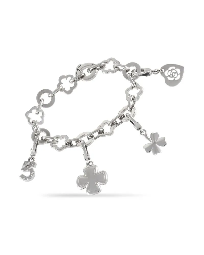Chanel 18K Camelia Bracelet (Authentic Pre-Loved Nocolor