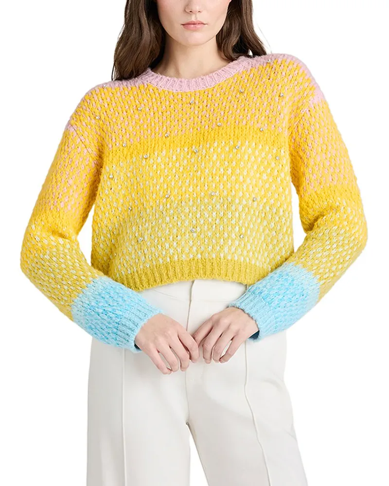 Cinq à Sept Caspar Wool-Blend Pullover Nocolor