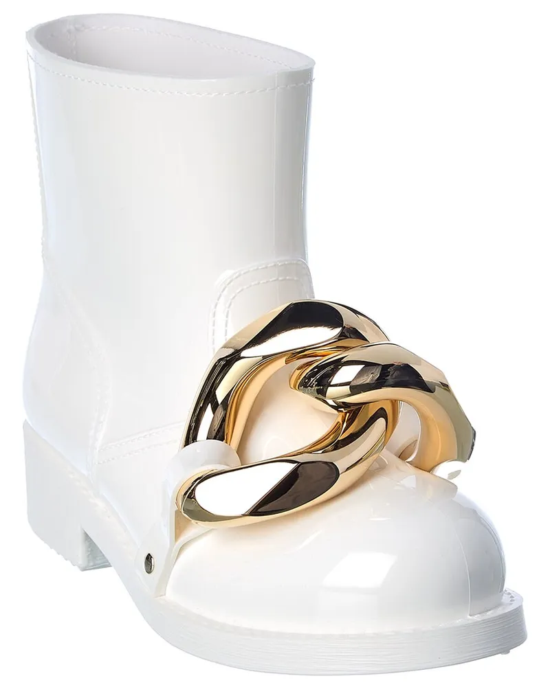J.W.Anderson Chain Rubber Boot White