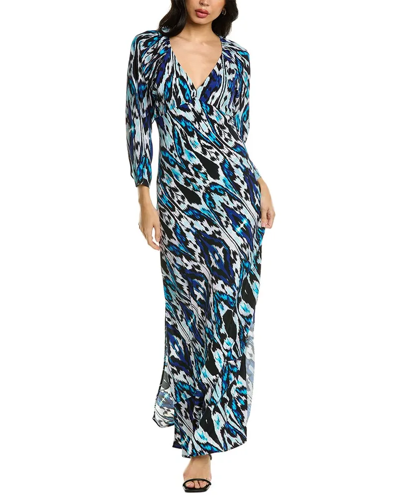 Figue Melrose Maxi Dress Blue