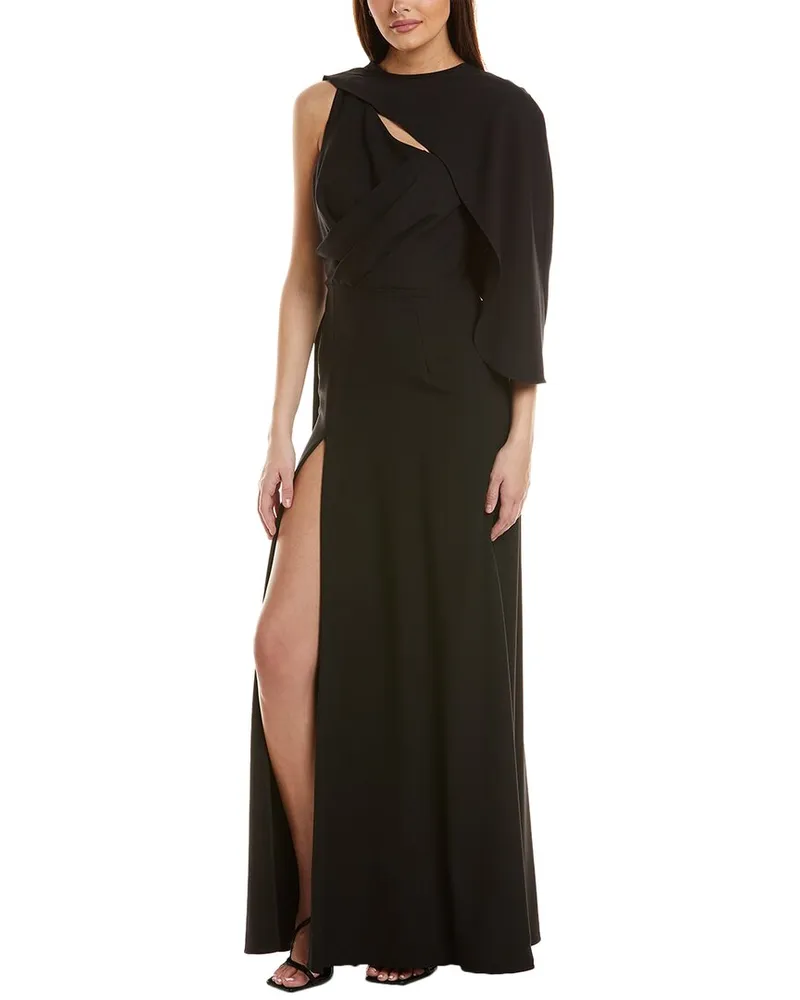 Black Halo Kissam Gown Black