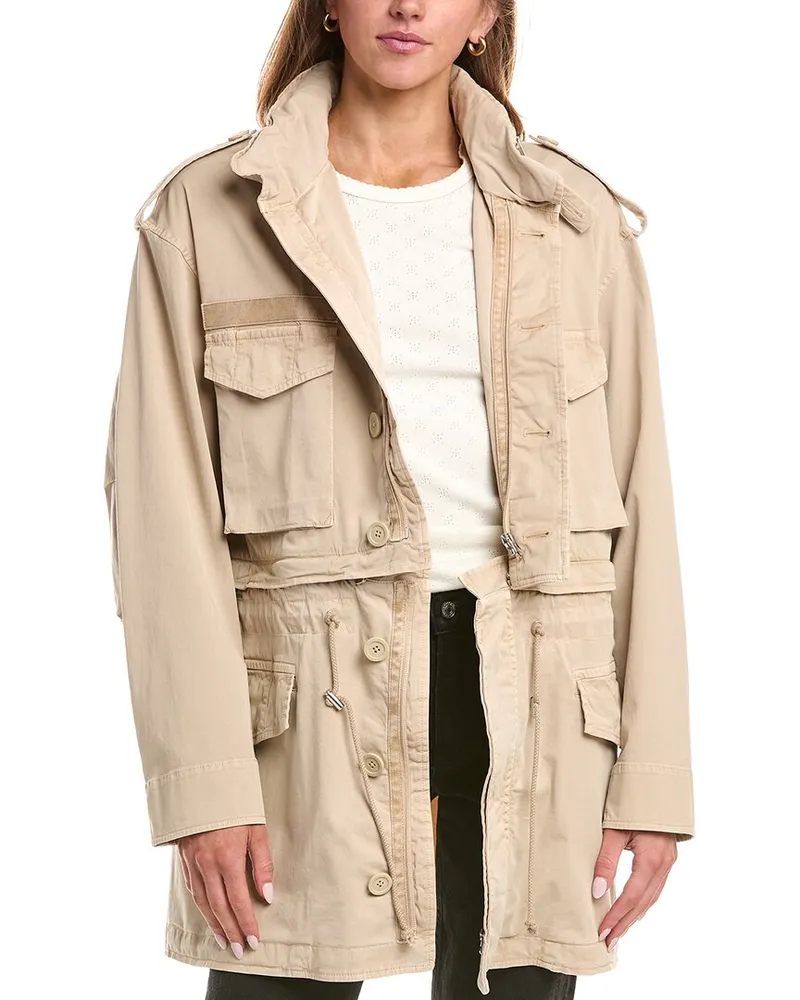 Helmut Lang Dissected Field Jacket Beige