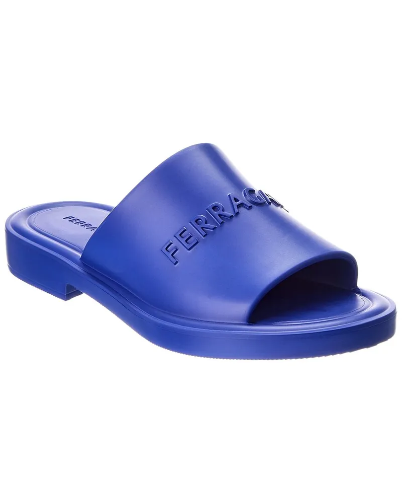 Ferragamo Giuneva Jelly Sandal Blue