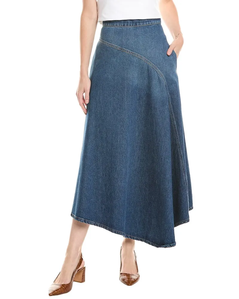 Max Mara Luana Denim Skirt Blue