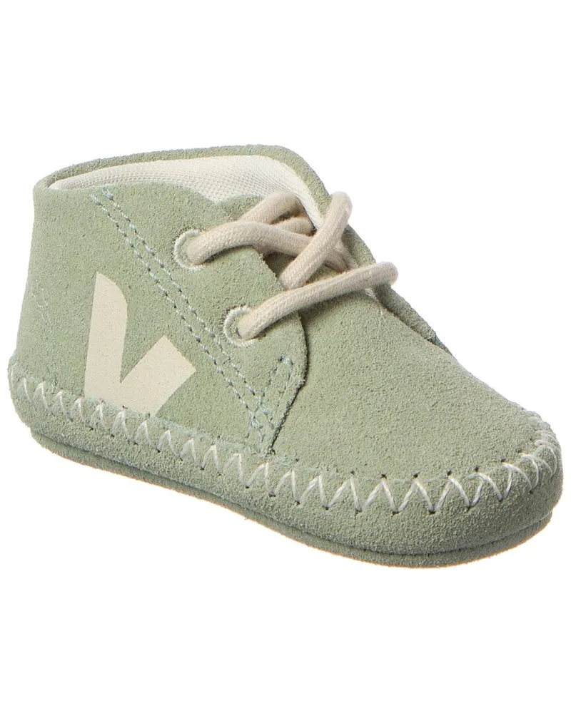 VEJA Baby Light ZZ Suede Bootie Green