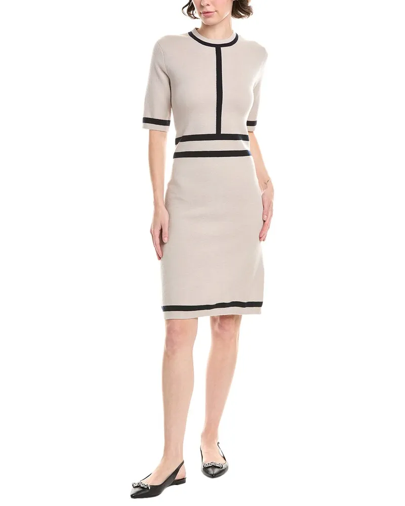Max Mara Odissea Knitted Wool & Cashmere-Blend Dress Tan