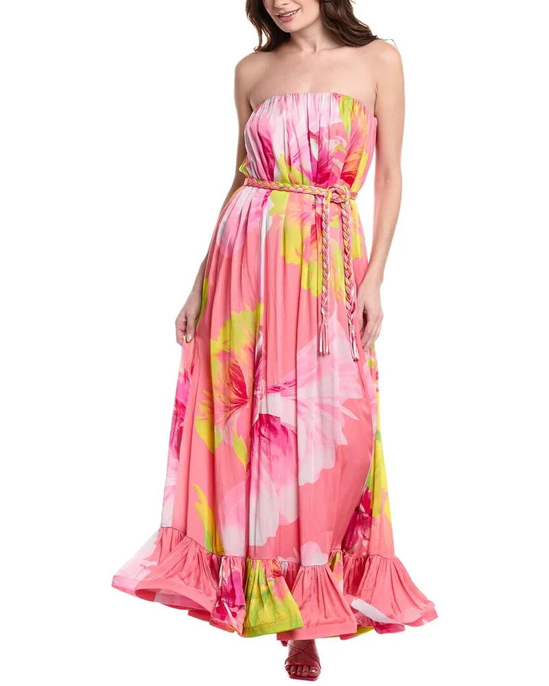 Hemant & Nandita Maxi Dress Pink