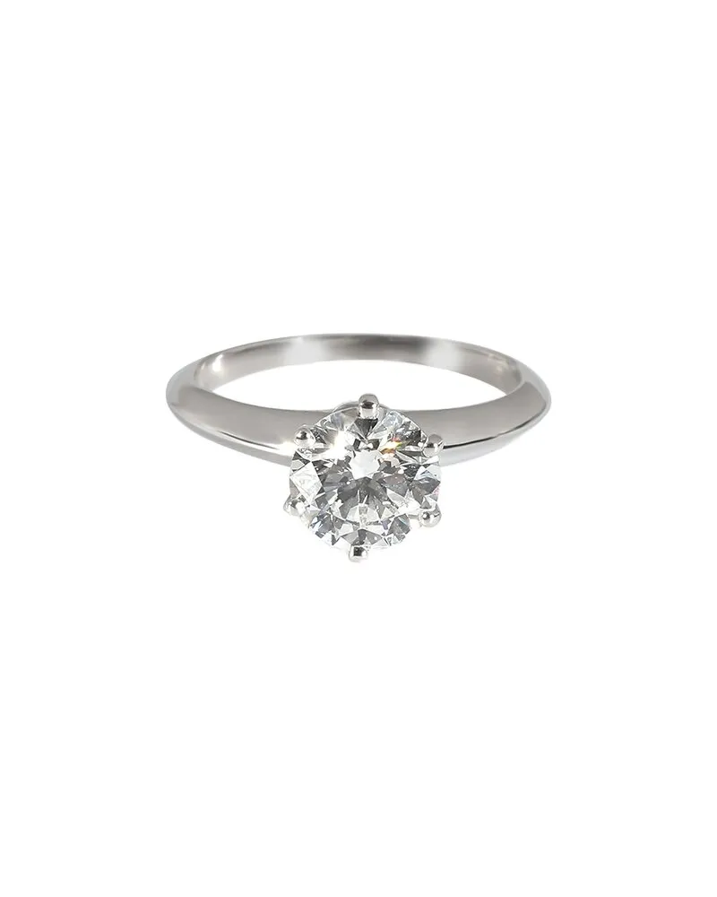 Tiffany & Co. Platinum Engagement Ring (Authentic Pre-Loved Nocolor