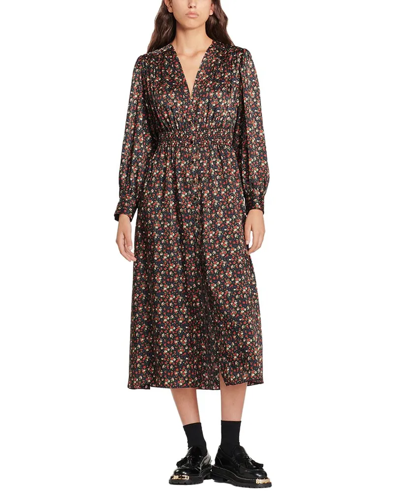 Sandro Maxi Dress Black