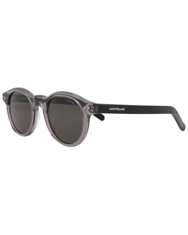 Montblanc Men's MB0225S 49mm Sunglasses Grey