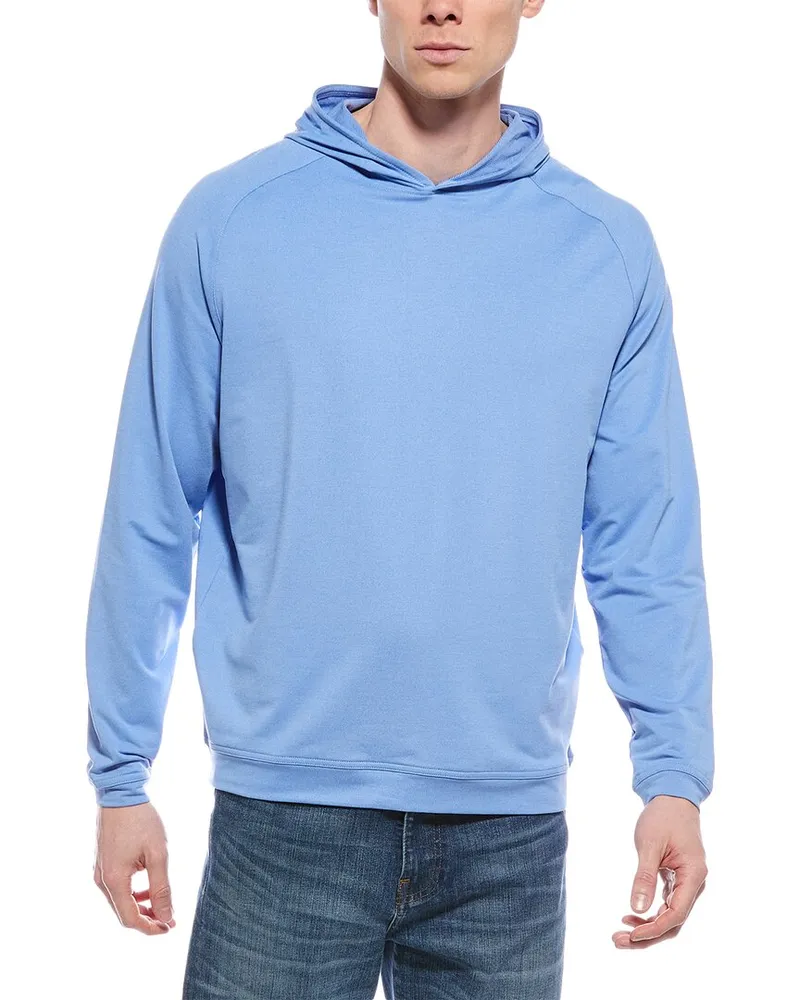 Peter Millar WM Phoenix Open Pine Performance Hoodie Blue
