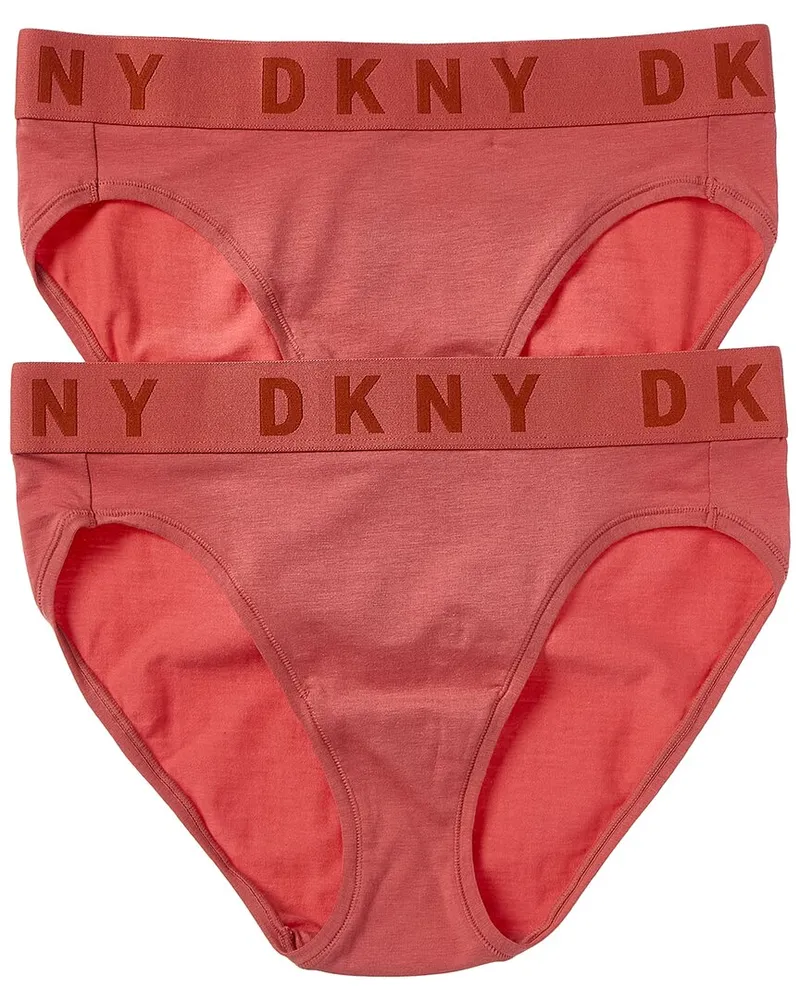 DKNY 2pk French Cut Bikini Red