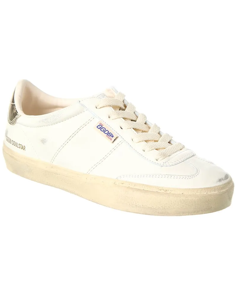Golden Goose Soul-Star Leather Sneaker White
