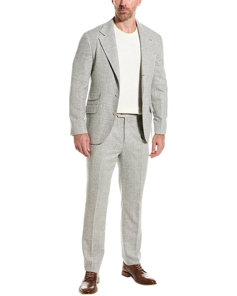Brunello Cucinelli 2pc Wool Suit Nocolor