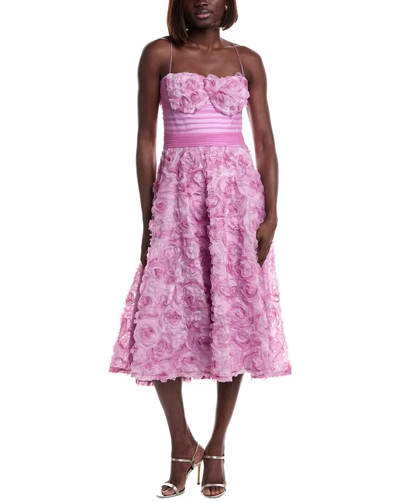 Tadashi Shoji Midi Dress Purple