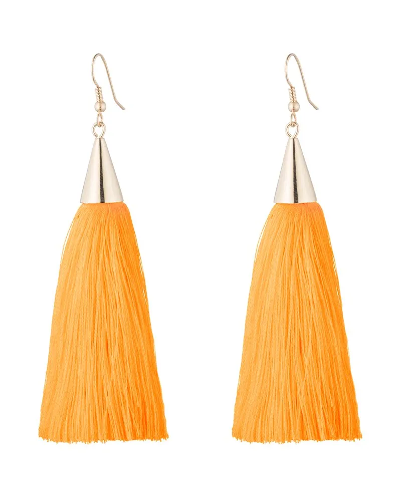 Eddie Borgo 12K Tassel Earrings Nocolor