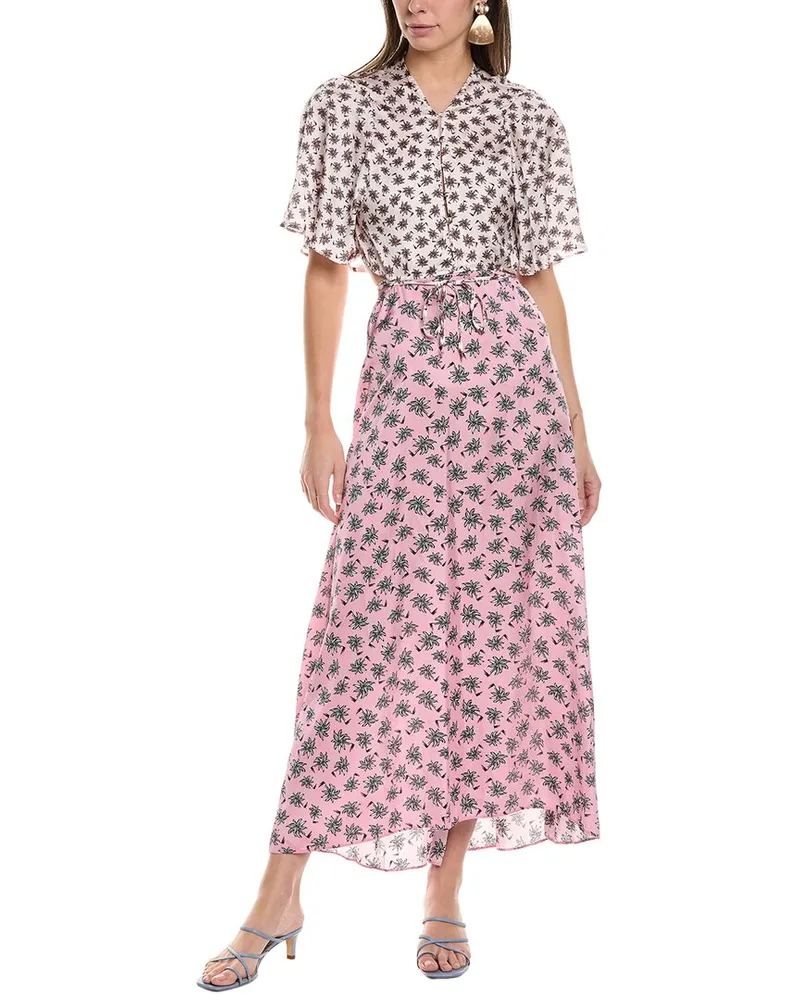 Maje Maxi Dress Pink