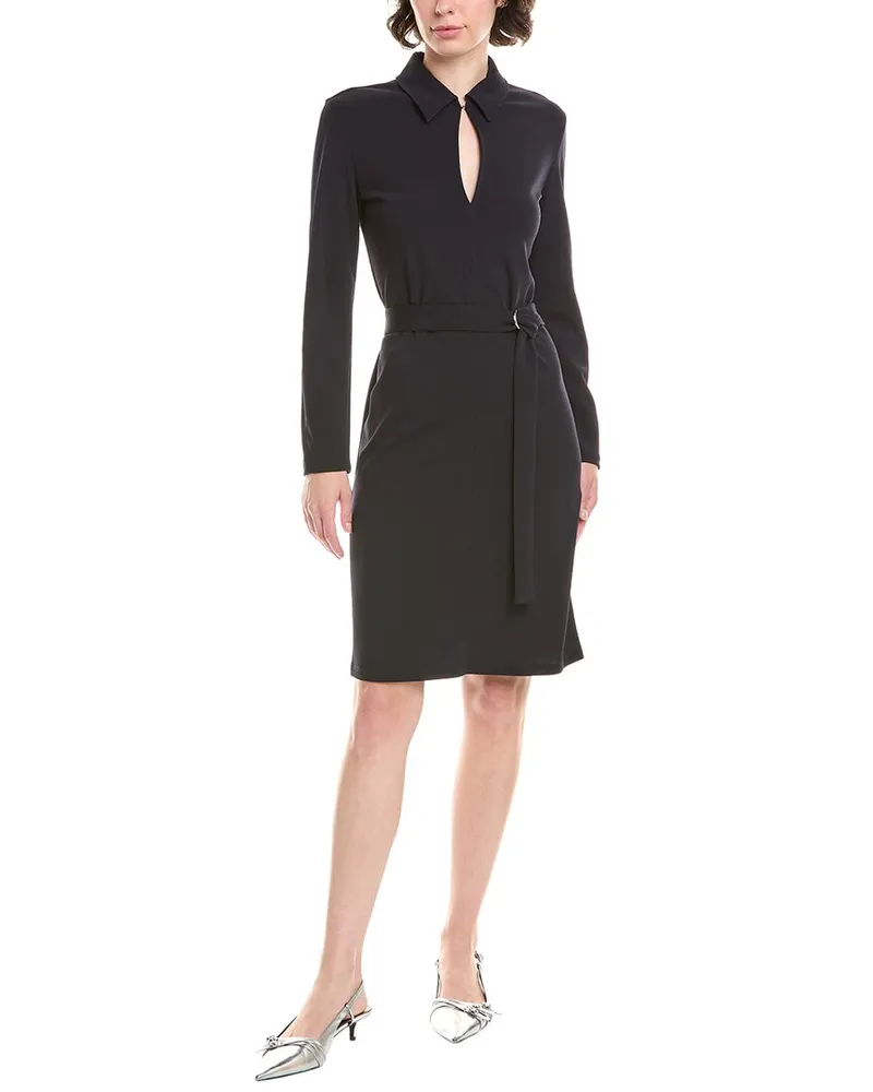 Max Mara Dorema Jersey Dress Blue