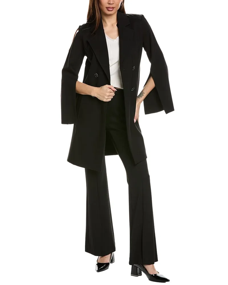 Joseph Ribkoff Trench Coat Black