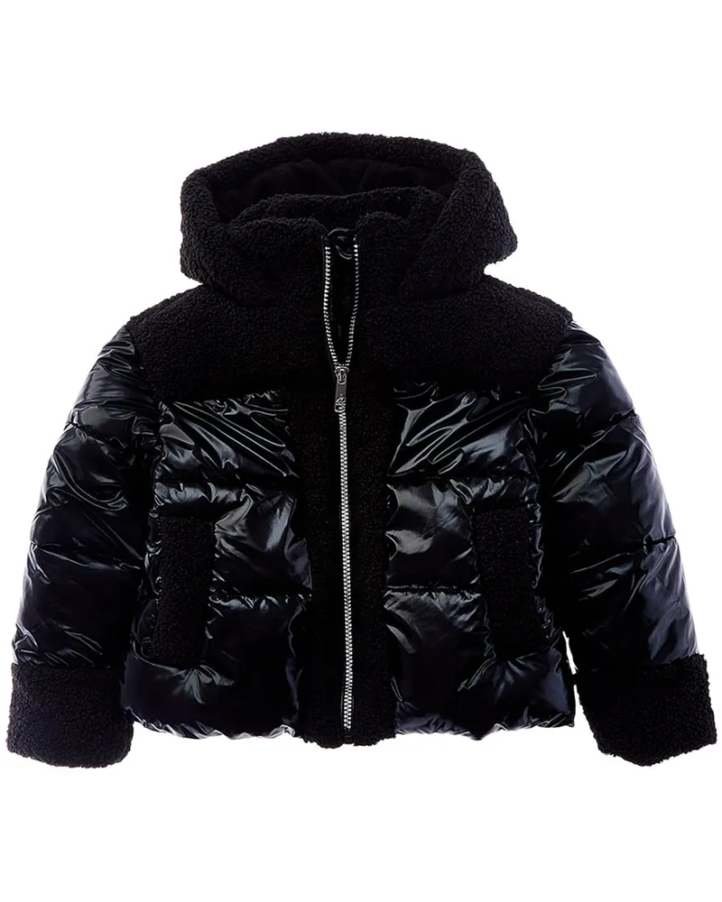 Sam Edelman Hybrid Metallic Jacket Black