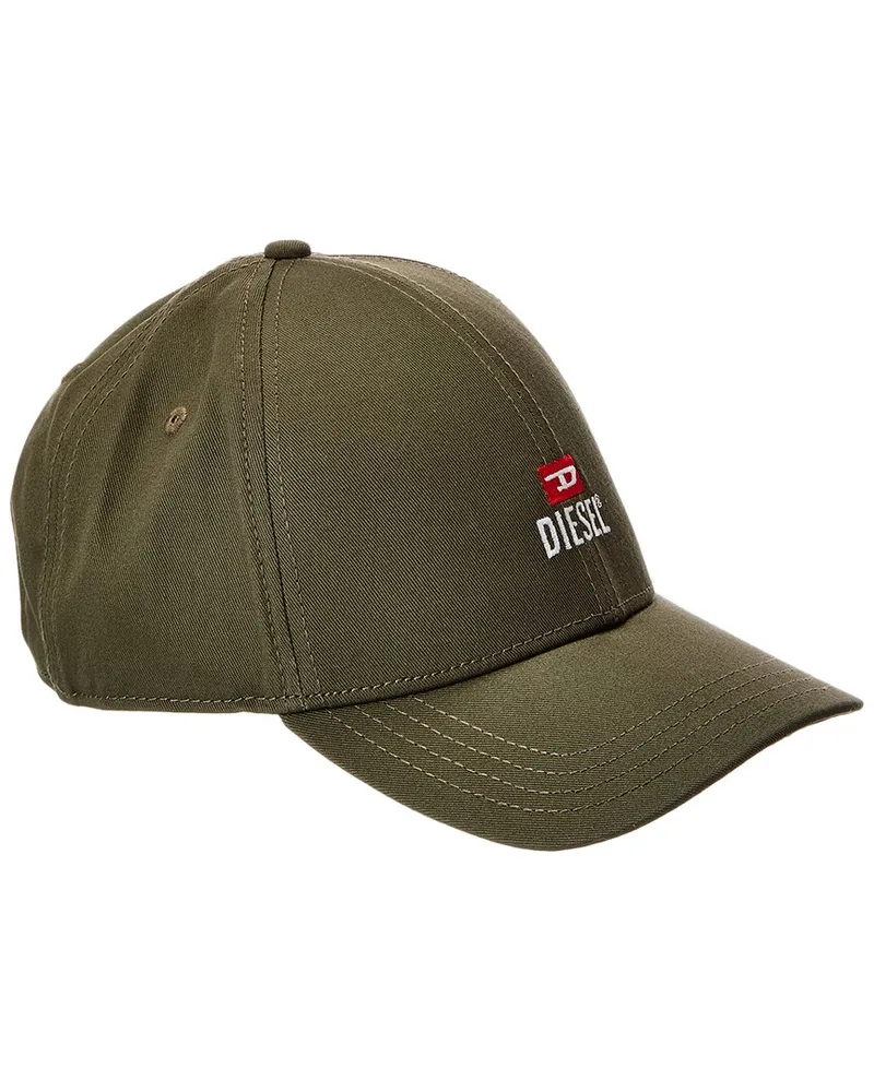Diesel New-D-Logo-Out Rjcar Cap Green