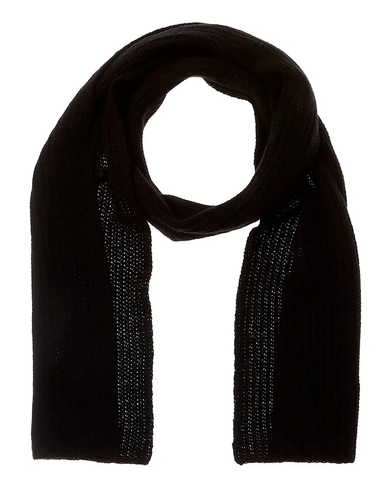 portolano  Racking Stitch Cashmere Scarf Nocolor