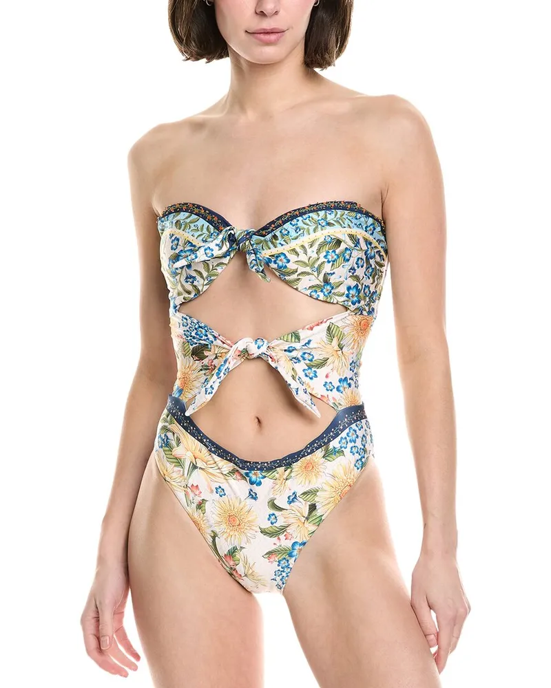 AGUA BENDITA Carrie Jardim One-Piece Blue