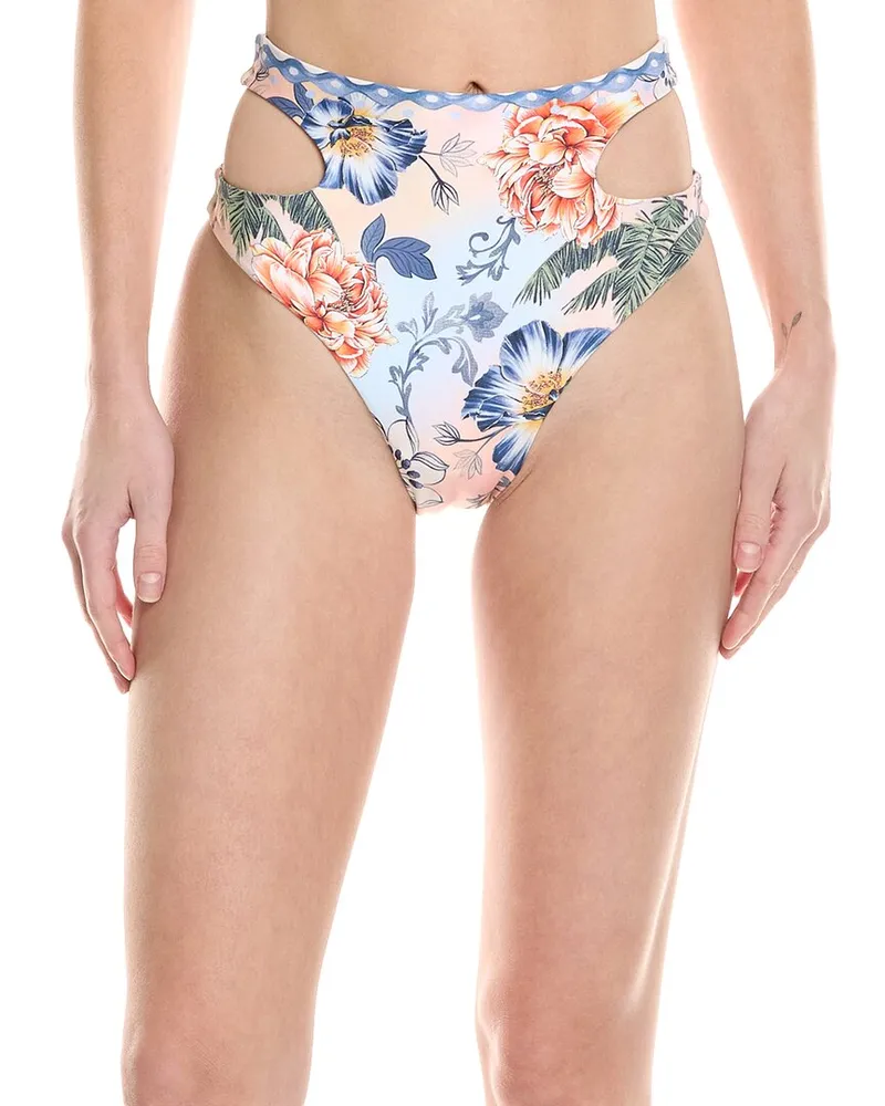 AGUA BENDITA Carieli Kai Reversible Bikini Bottom Pink
