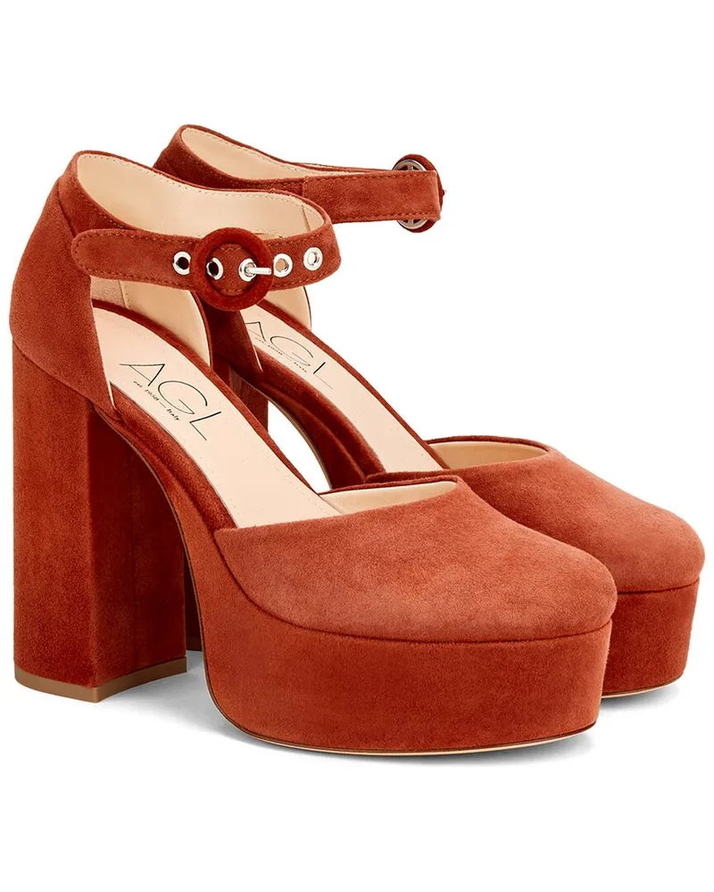Attilio Giusti Leombruni Pam Suede D'Orsay Pump Nocolor