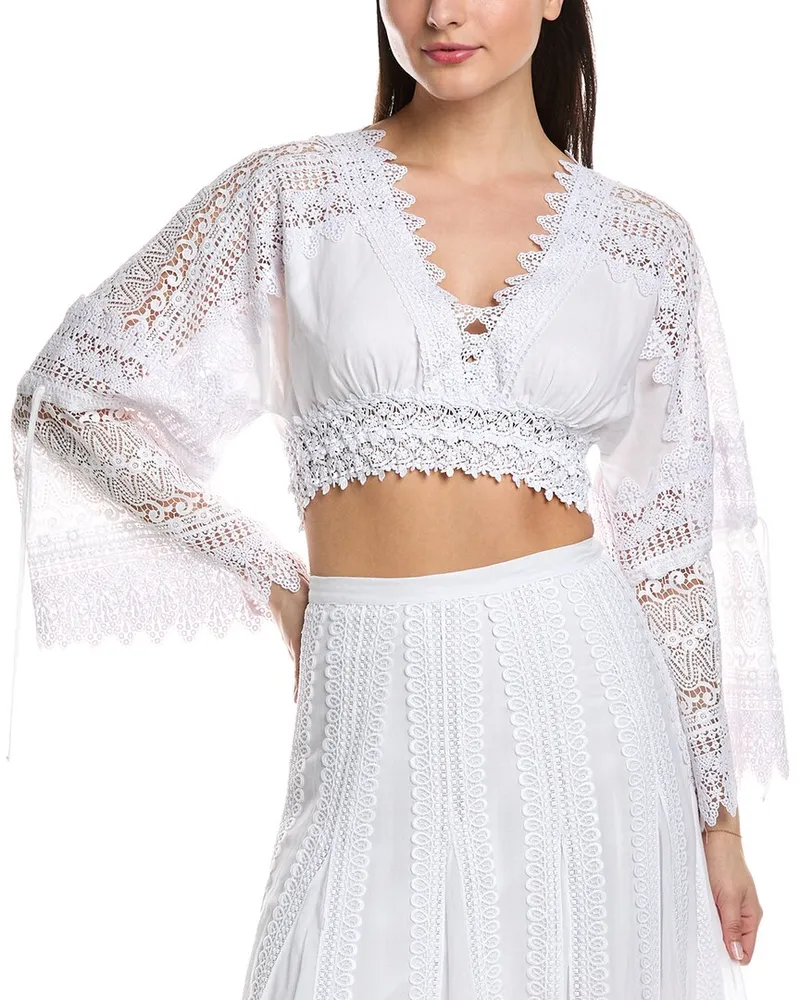Charo Ruiz Elle Top White