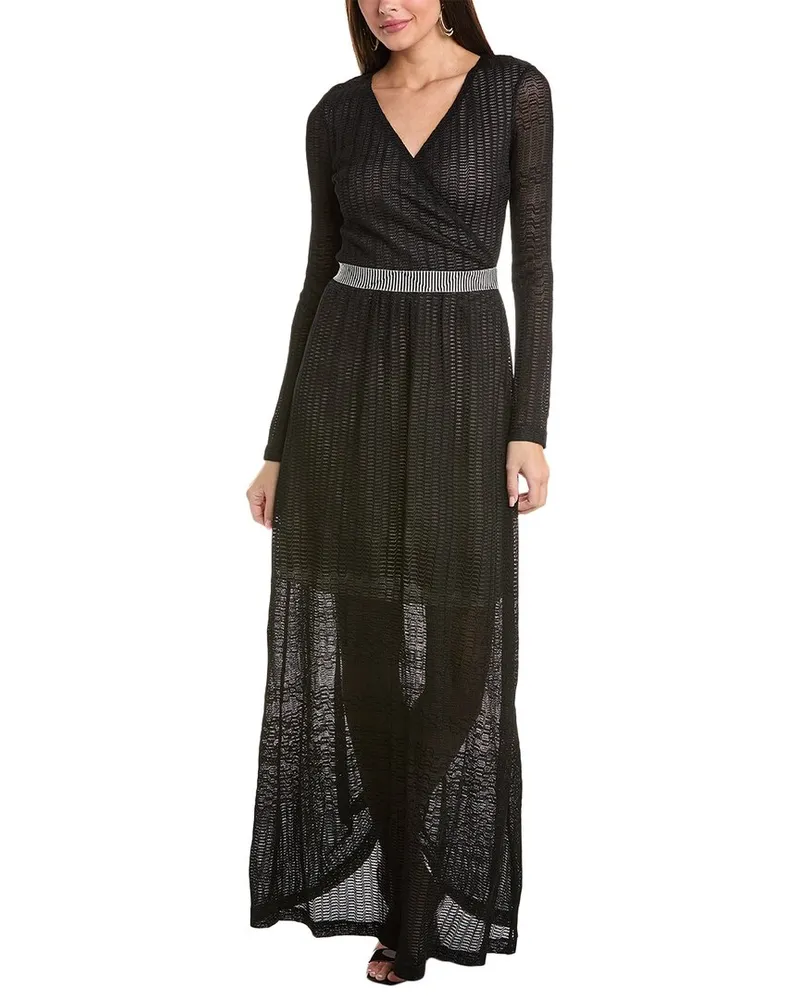 Missoni Knit Long Maxi Dress Blue