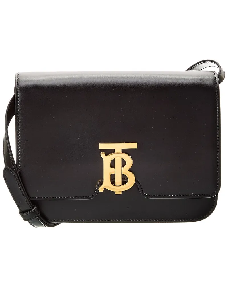 Burberry TB Small Leather Shoulder Bag (Authentic Pre-Loved Nocolor