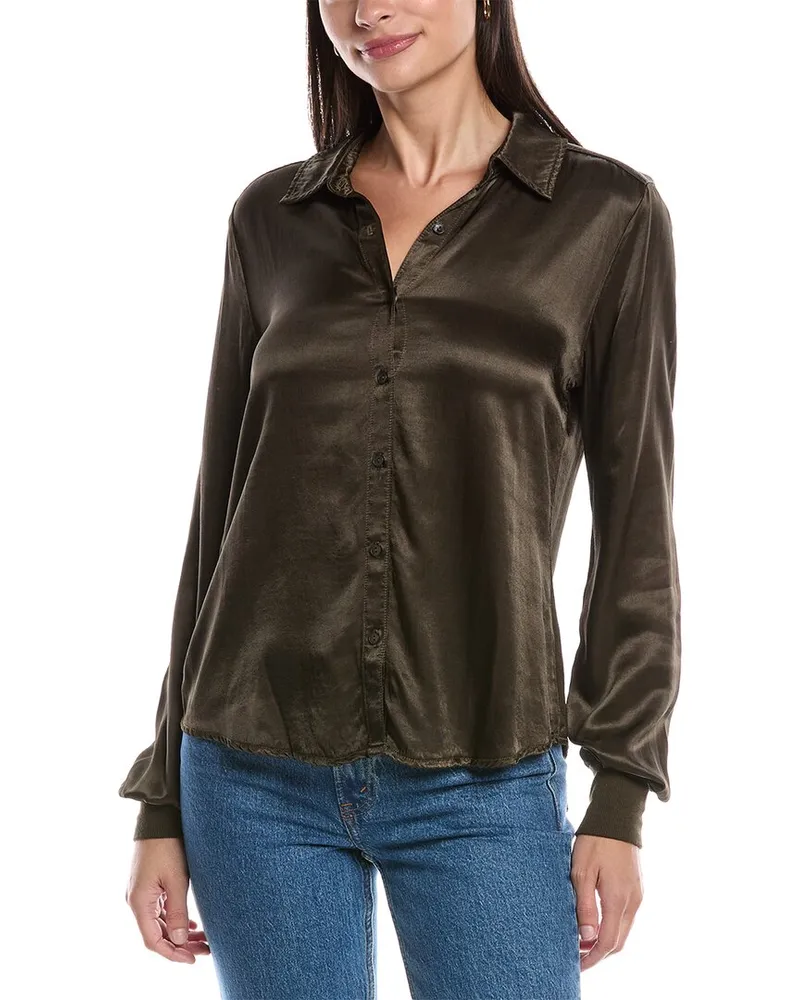 Michael Stars Meredith Shirt Green