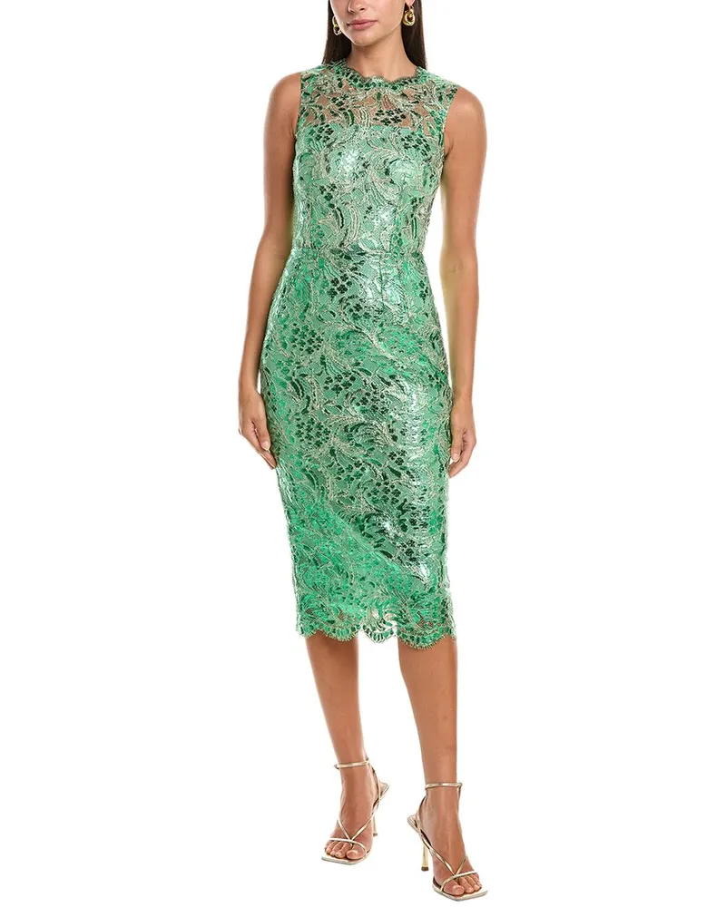 Dolce & Gabbana Midi Dress Green