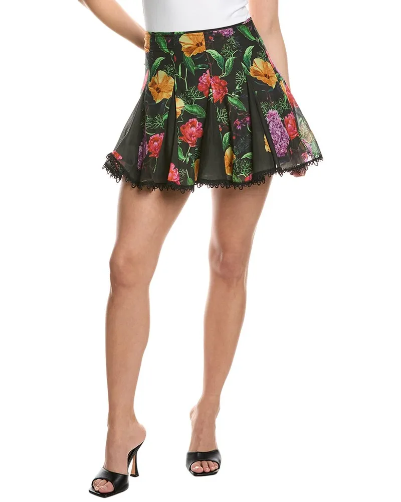 Charo Ruiz Oxaya Mini Skirt Black