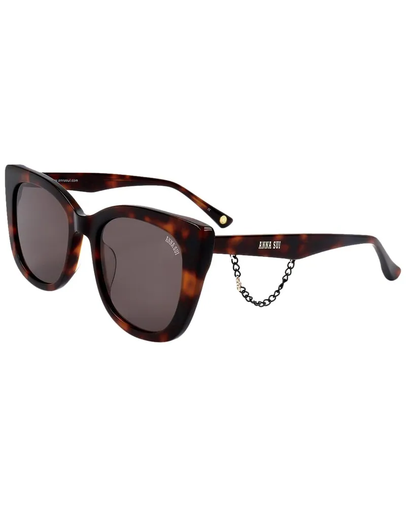 Anna Sui Women's AS2209 56mm Sunglasses Brown