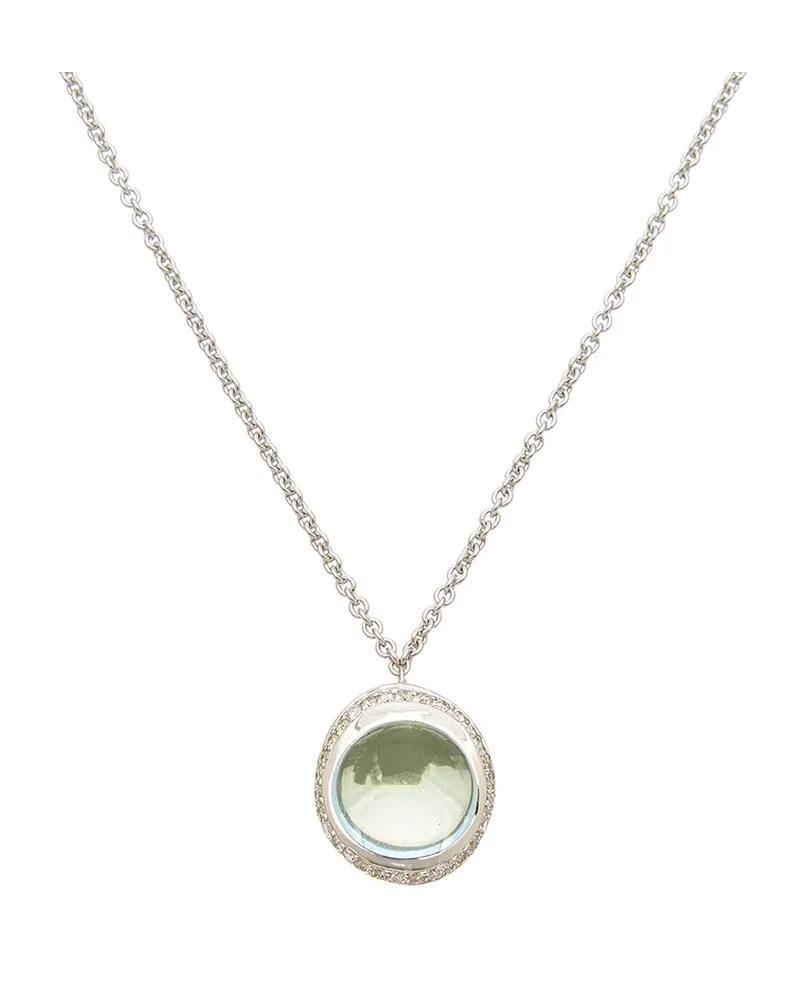 Marco Bicego Pianeti 18K 0.23 ct. tw. Blue Topaz Collar Necklace Nocolor