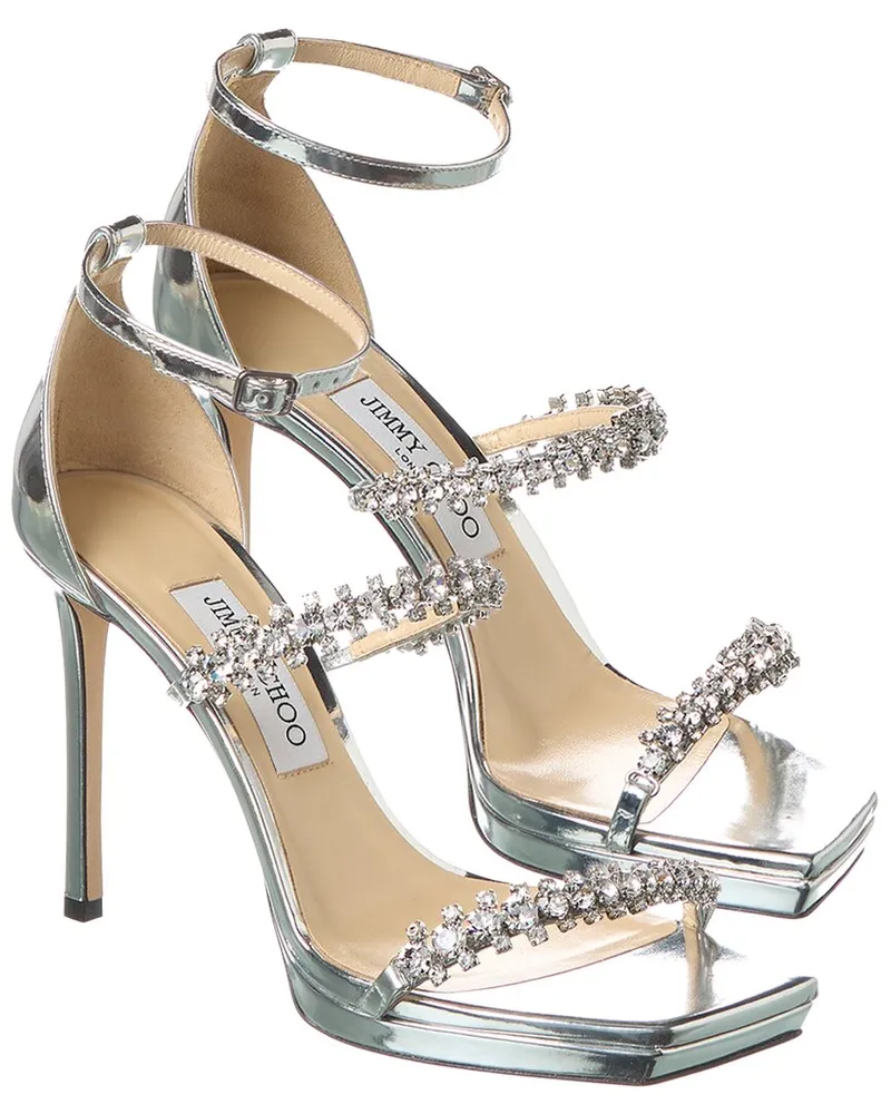 Jimmy Choo Bing 105 Leather Sandal (Authentic Pre-Loved Nocolor