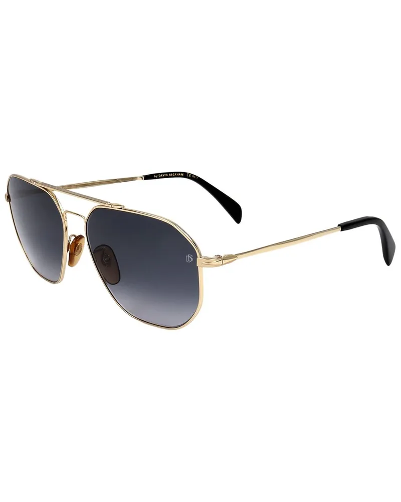 David Beckham Men's DB 1041/S 60mm Sunglasses Gold
