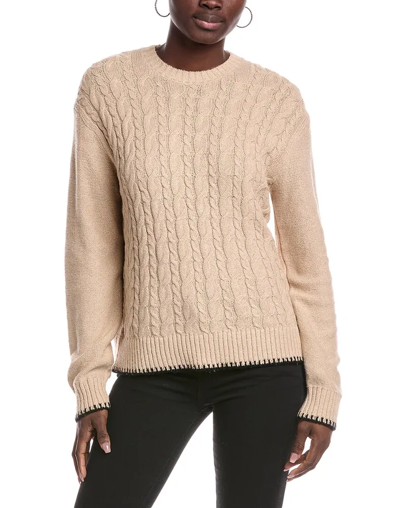 ATM Cable Sweater Beige