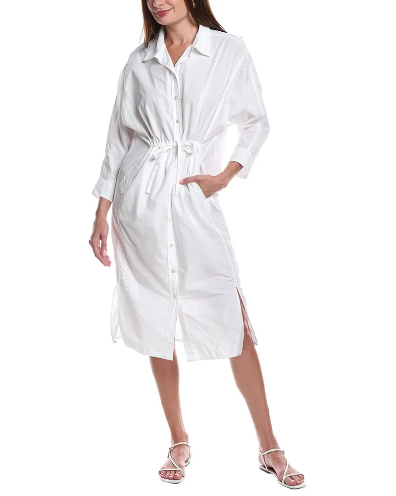 Nation Ltd Irene Shirtdress White