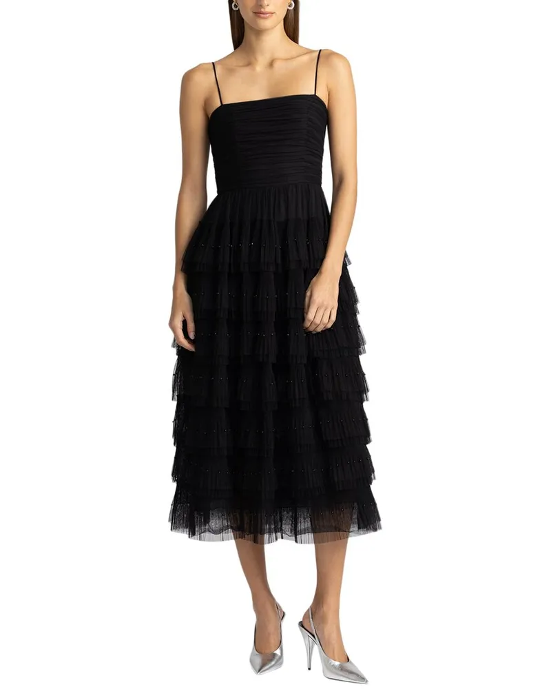 Zac Posen Layered Tulle Dress Nocolor