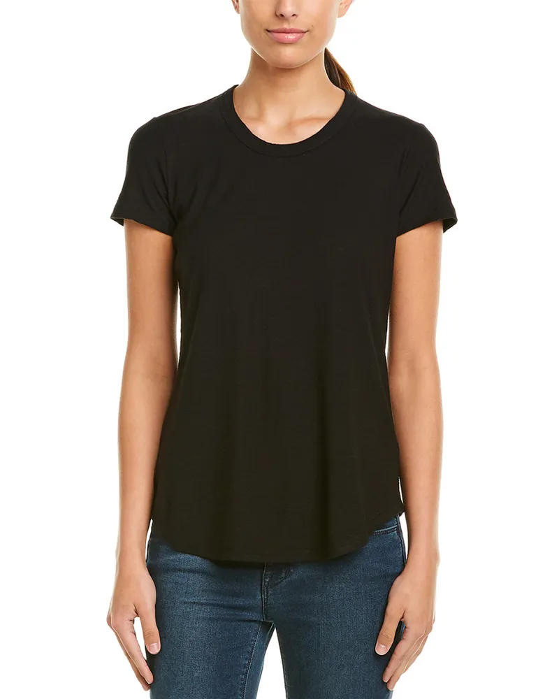 James Perse Crewneck T-Shirt Black