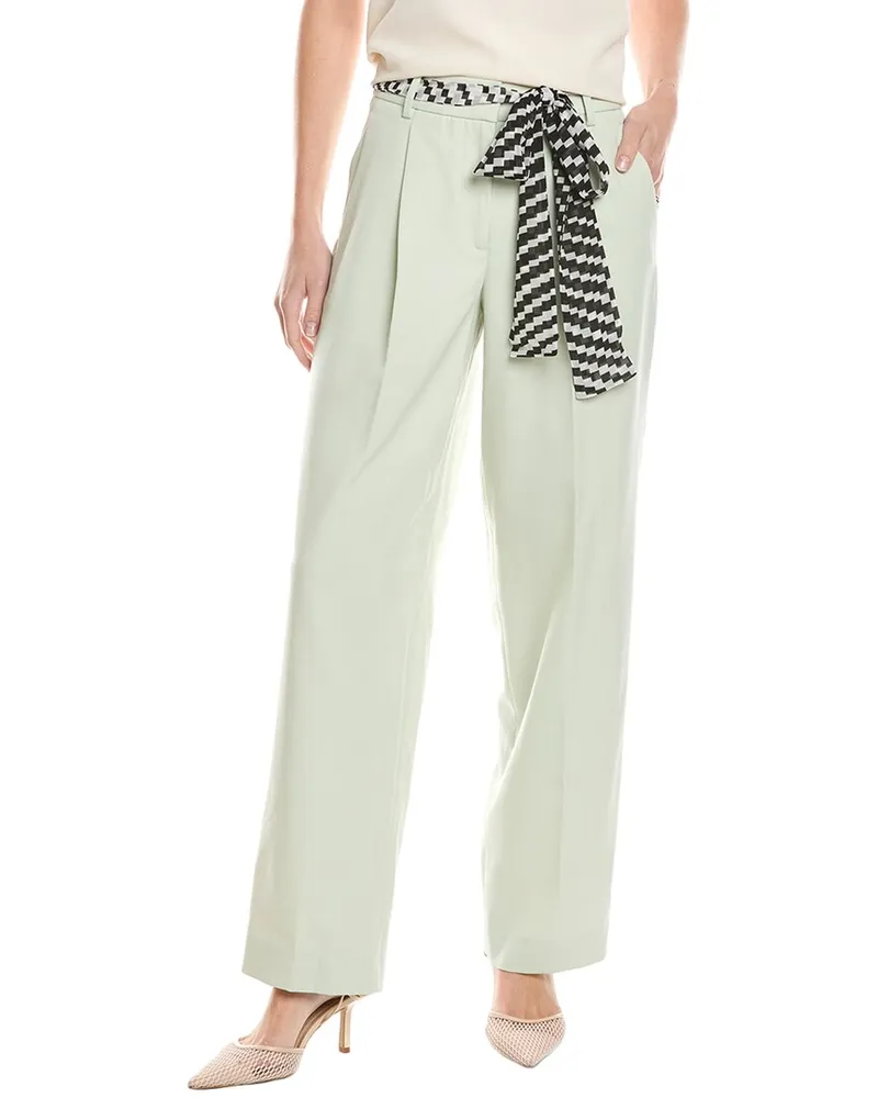 Reiss Naomi Wool-Blend Trouser Green