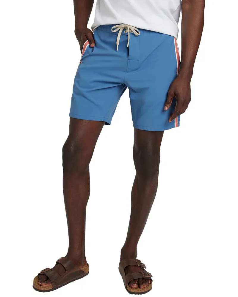 Faherty Sunwashed Boardshort Blue