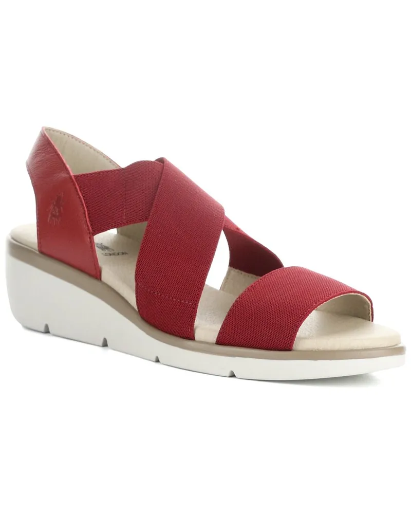 Fly London Noli Leather Wedge Sandal Nocolor